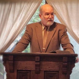 Dr. Williams preaching at University Church